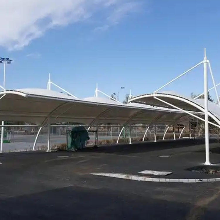 绍兴膜结构电动车棚