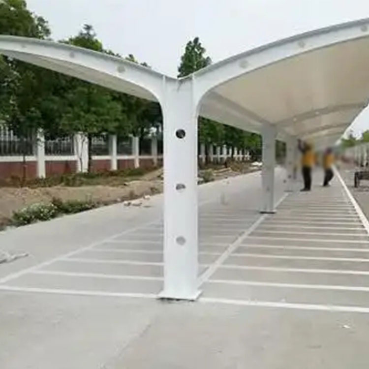 绍兴膜结构电动车棚