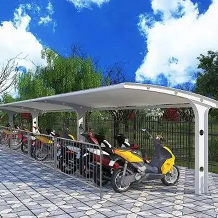 绍兴膜结构电动车棚