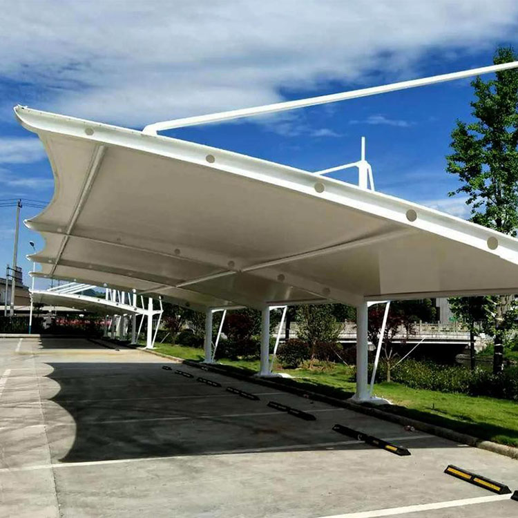 绍兴膜结构汽车棚