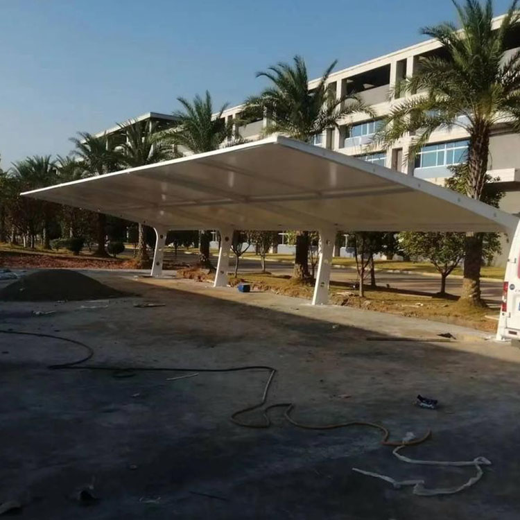 绍兴膜结构汽车棚