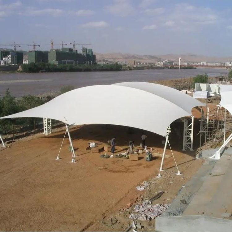 绍兴膜结构汽车棚